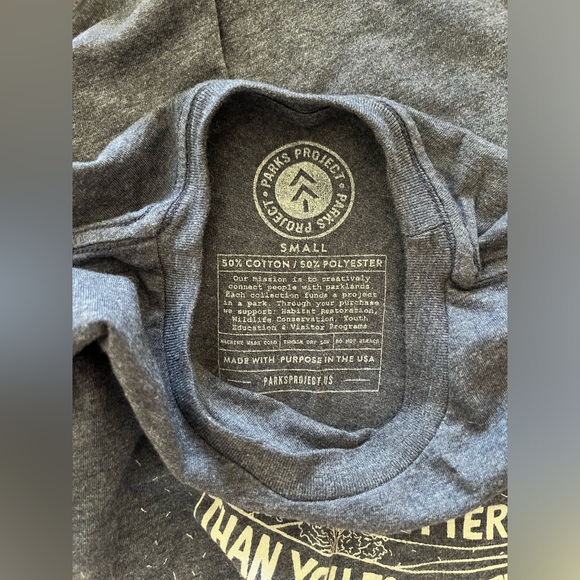 Women’s Parks Project t-shirt Leave it Better Than You Found It animals size S - Picture 4 of 4